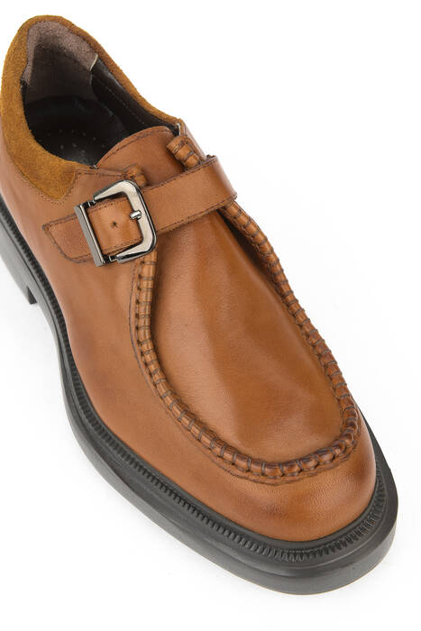 Hakiki Deri Kadın Günlük Ayakkabı Taba Hakiki Deri Kadın Günlük Ayakkabı Taba