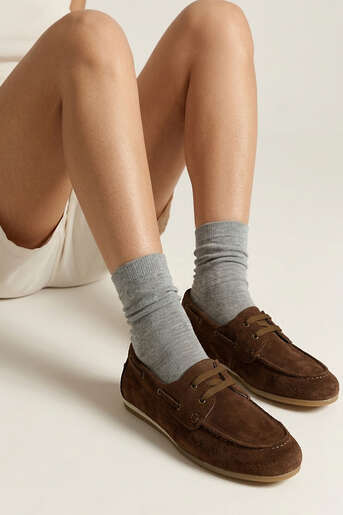 Ziya - Hakiki Deri Kadın Günlük Ayakkabı Taba (1)