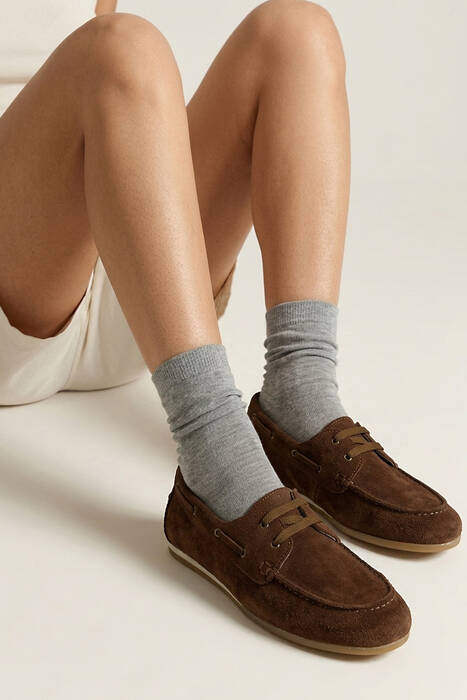 Hakiki Deri Kadın Günlük Ayakkabı Taba