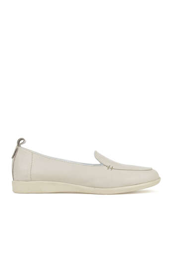 Ziya - White Genuine Leather Women's Comfort Shoes Ziya - White Genuine Leather Women's Comfort Shoes