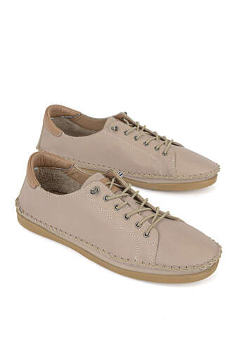 Ziya - Hakiki Deri Kadın Günlük Ayakkabı Gümüş (1)