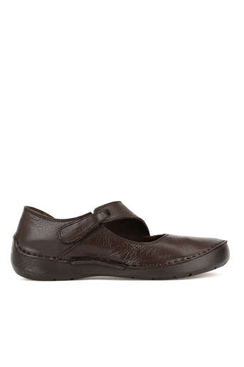Ziya - Brown Genuine Leather Women's Comfort Shoes