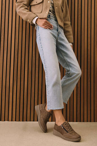 Ziya - Mink Colour Genuine Leather Women's Comfort Shoes Ziya - Mink Colour Genuine Leather Women's Comfort Shoes