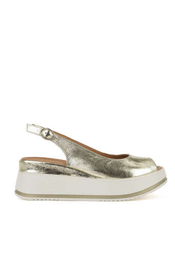 Ziya - Hakiki Deri Kadın Sandalet Altın Ziya - Hakiki Deri Kadın Sandalet Altın