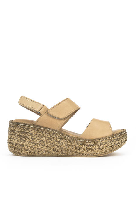 Nude Genuine Leather Women's Sandals Nude Genuine Leather Women's Sandals