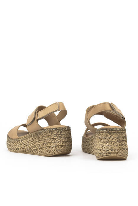 Nude Genuine Leather Women's Sandals Nude Genuine Leather Women's Sandals