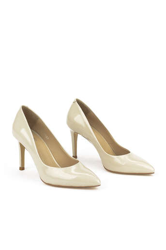 Ziya - Hakiki Deri Kadın Topuklu Ayakkabı Bej (1) Ziya - Hakiki Deri Kadın Topuklu Ayakkabı Bej (1)