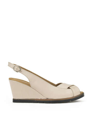 Ziya - White Genuine Leather Women's Heels Ziya - White Genuine Leather Women's Heels