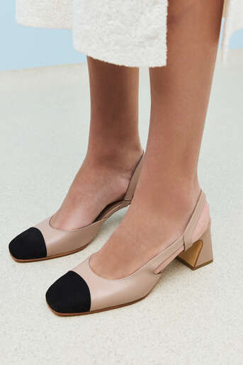 Ziya - Brown Genuine Leather Women's Heels