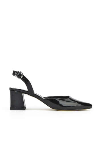 Ziya - Hakiki Deri Kadın Topuklu Ayakkabı Siyah Ziya - Hakiki Deri Kadın Topuklu Ayakkabı Siyah