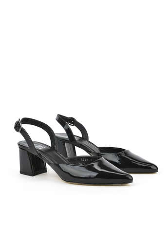 Ziya - Hakiki Deri Kadın Topuklu Ayakkabı Siyah (1) Ziya - Hakiki Deri Kadın Topuklu Ayakkabı Siyah (1)