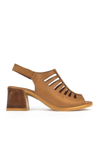 Ziya - Tan Genuine Leather Women's Heels Ziya - Tan Genuine Leather Women's Heels