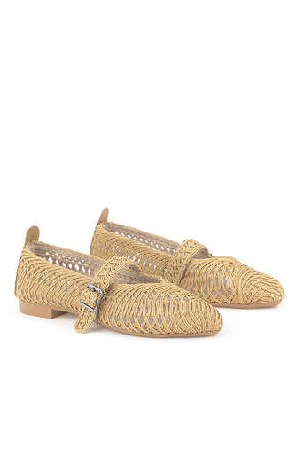 Ziya - Nude Women's Ballet Flats (1)