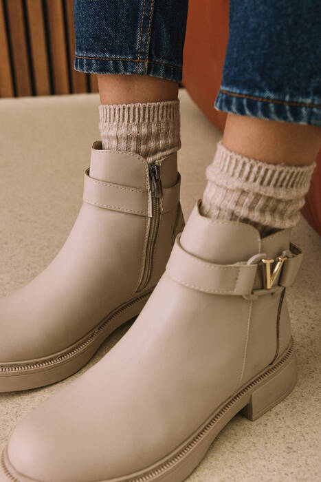 Kadın Bot Bej
