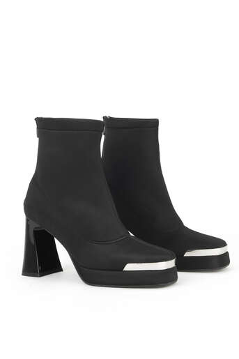 Ziya - Kadın Bot Siyah (1)