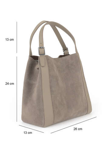 Ziya - Beige Genuine Leather/Faux Leather Women's Bags (1) Ziya - Beige Genuine Leather/Faux Leather Women's Bags (1)