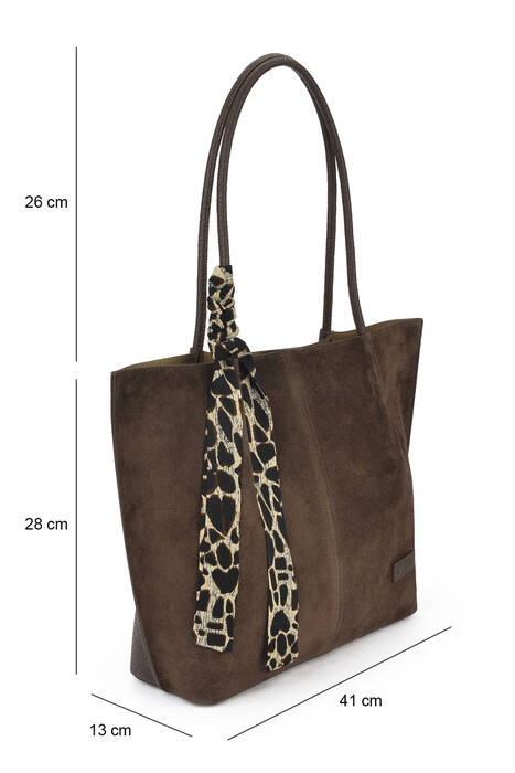 Hakiki Deri Kadın Çanta Kahverengi