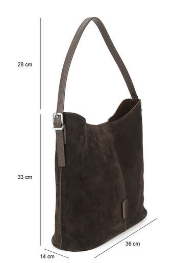 Ziya - Hakiki Deri Kadın Çanta Kahverengi (1)