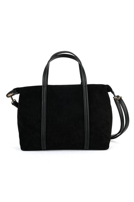 Hakiki Deri Kadın Çanta Siyah
