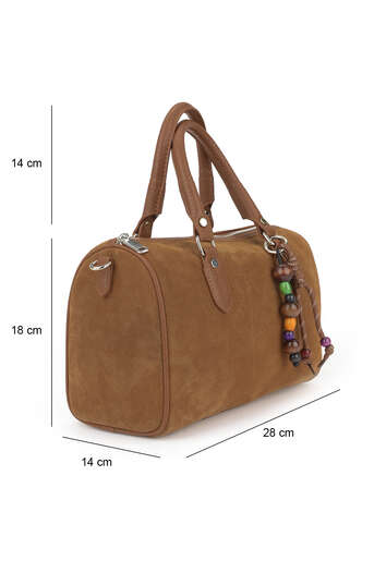 Ziya - Tan Genuine Leather/Faux Leather Women's Bags (1) Ziya - Tan Genuine Leather/Faux Leather Women's Bags (1)