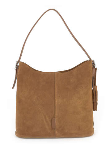 Ziya - Tan Genuine Leather/Faux Leather Women's Bags