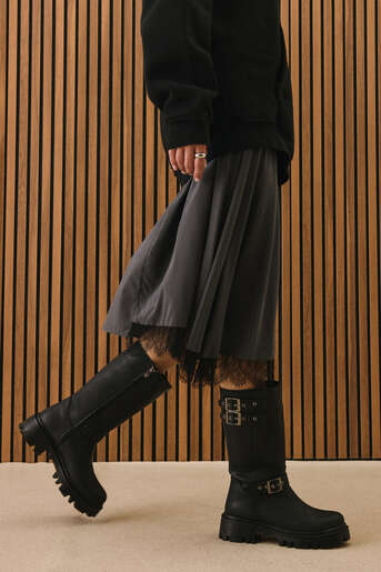 Ziya - Black Women's Tall Boots Ziya - Black Women's Tall Boots