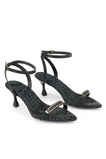 Ziya - Kadın Sandalet Siyah (1)