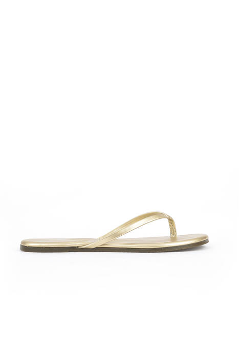 Gold Women's Slippers