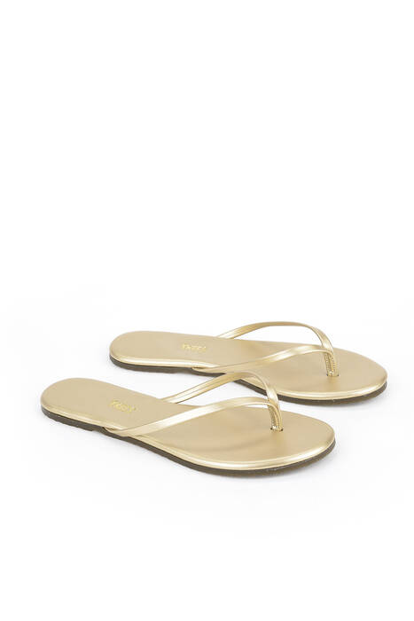 Gold Women's Slippers