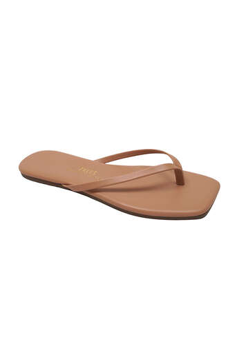 Tkees - Beige Women's Slippers (1)