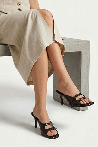 Ziya - Kadın Terlik Kahverengi