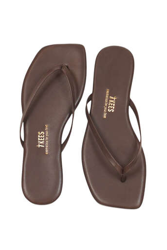 Tkees - Kadın Terlik Kahverengi