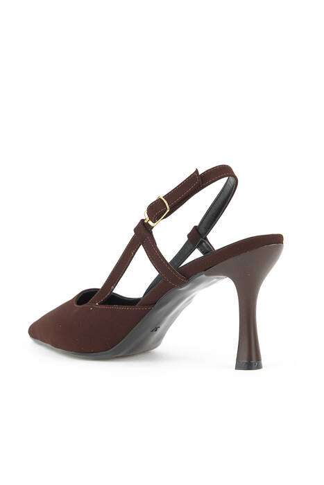 Kadın Topuklu Ayakkabı Kahverengi