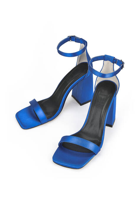 Kadın Topuklu Ayakkabı Mavi