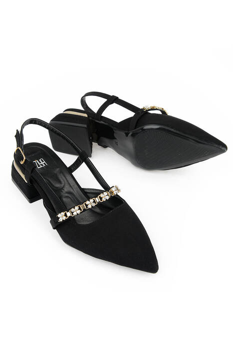 Kadın Topuklu Ayakkabı Siyah