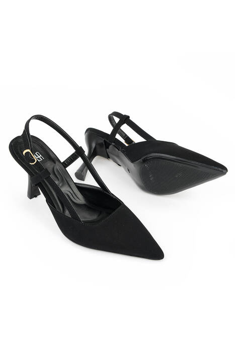 Kadın Topuklu Ayakkabı Siyah